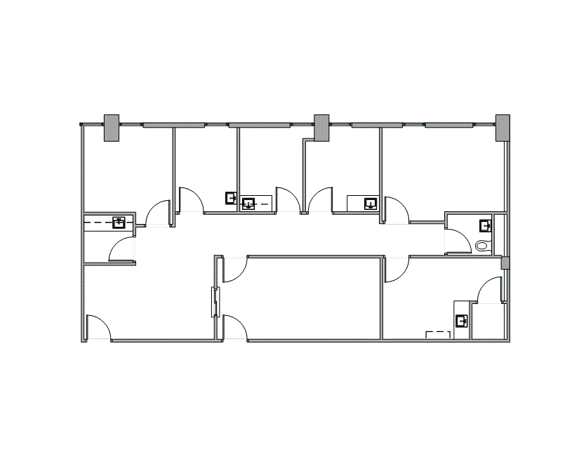 2000 Crawford St, Houston, TX for lease Floor Plan- Image 1 of 13