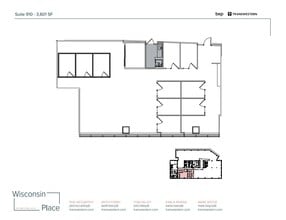 5404 Wisconsin Ave, Chevy Chase, MD for lease Floor Plan- Image 1 of 2