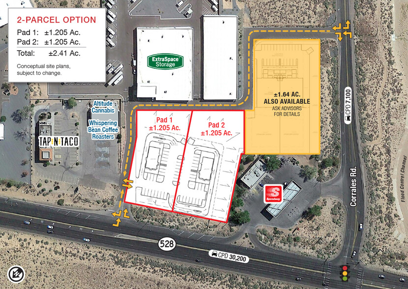 Highway 528 & Corrales Rd, Rio Rancho, NM for lease - Building Photo - Image 2 of 4