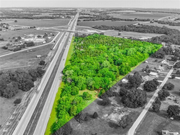 I-35 South & Ladd Road East, Goldsby, OK for sale - Aerial - Image 3 of 6