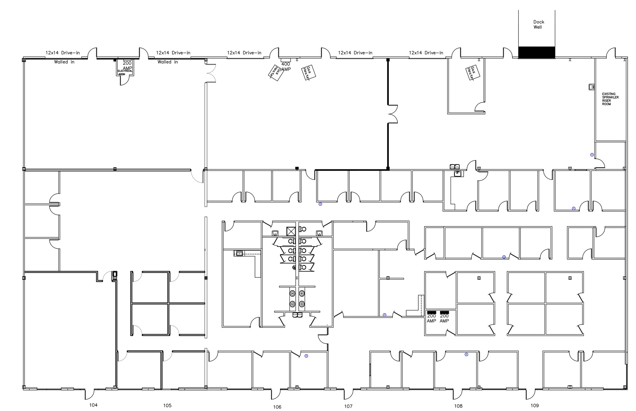 2401 Brentwood Rd, Raleigh, NC for lease Site Plan- Image 1 of 1