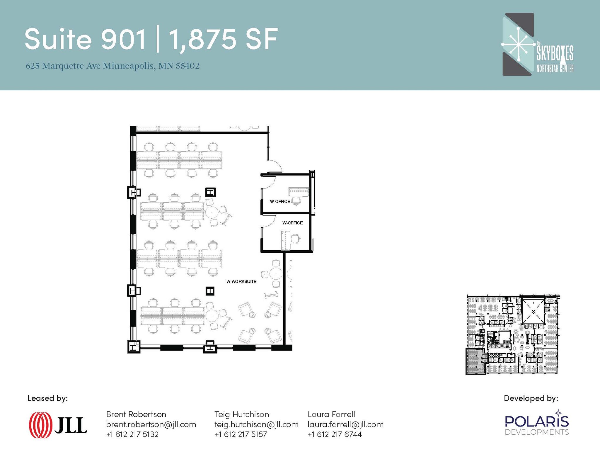 625 Marquette Ave, Minneapolis, MN for lease Floor Plan- Image 1 of 1