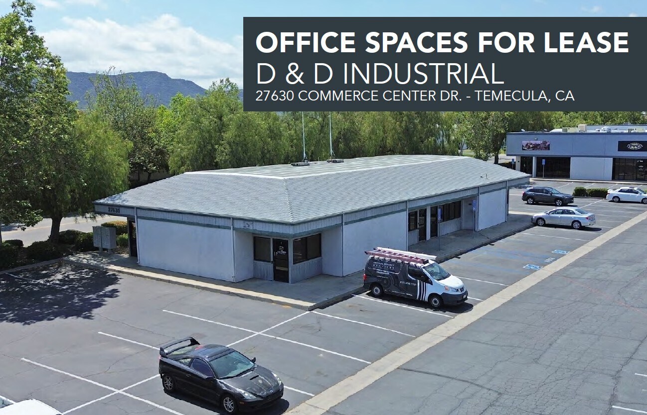 27620 Commerce Center Dr, Temecula, CA for lease Building Photo- Image 1 of 6