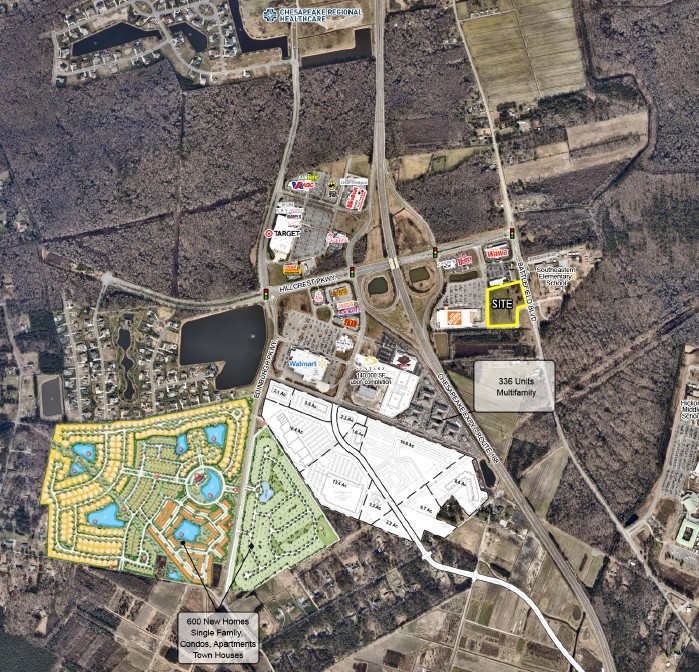 Hillcrest Pky Chesapeake Va 23322 Commercial Land For