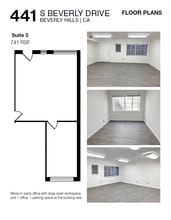 441 S Beverly Dr, Beverly Hills, CA for lease Floor Plan- Image 1 of 4
