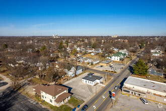 1131 N Grant Ave, Springfield, MO - aerial  map view