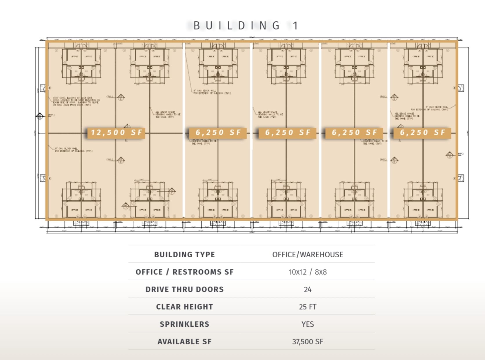 11926 Rail Dr, San Antonio, TX for lease Floor Plan- Image 1 of 1