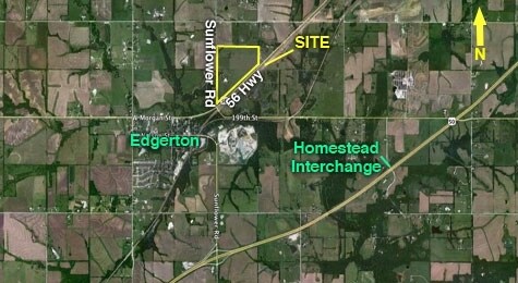 NE Sunflower Rd, Edgerton, KS for sale - Primary Photo - Image 1 of 1