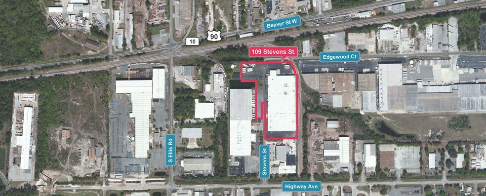 109 Stevens St, Jacksonville, FL for sale - 109 Stevens St - aerial - Image 1 of 1