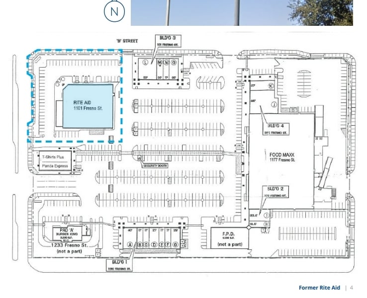 1101 Fresno St, Fresno, CA for lease Site Plan- Image 1 of 1