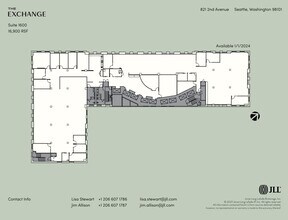 821 2nd Ave, Seattle, WA for lease Floor Plan- Image 1 of 1