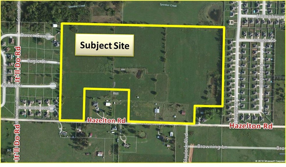 Hazelton Rd, Pea Ridge, AR for sale - Building Photo - Image 1 of 1