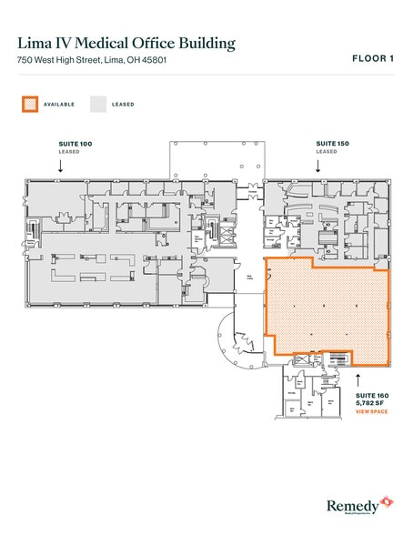 750 W High St, Lima, OH for lease - Floor Plan - Image 2 of 5