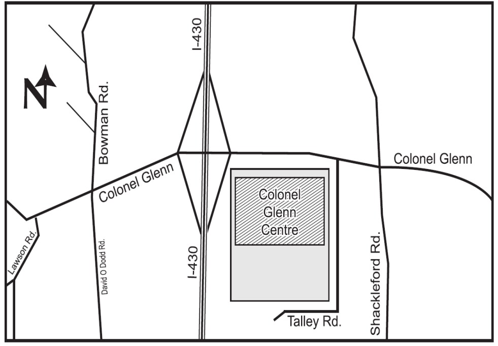 Colonel Glenn Rd, Little Rock, AR 72204 Colonel Glenn Centre Lots