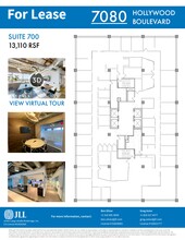 7080 Hollywood Blvd, Los Angeles, CA for lease Site Plan- Image 1 of 7