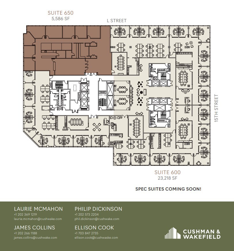 1030 15th St NW, Washington, DC for lease Floor Plan- Image 1 of 1