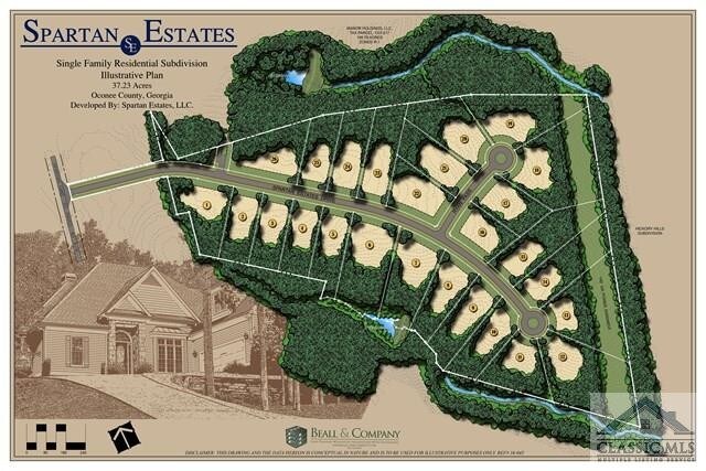 0 Spartan Estates Dr, Athens, GA for sale Site Plan- Image 1 of 1