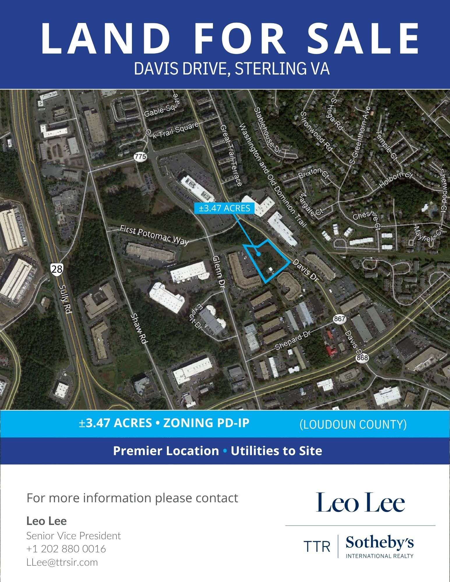 Davis Drive, Sterling, VA for sale Building Photo- Image 1 of 1