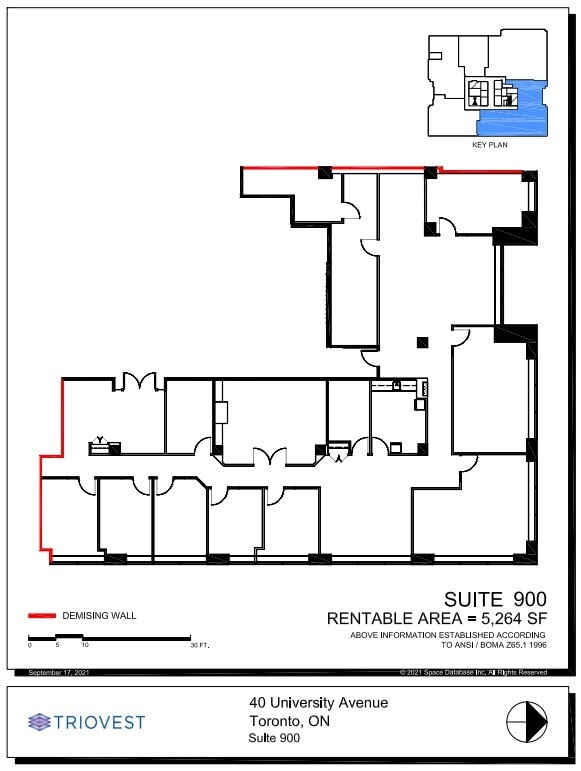 40 University Ave, Toronto, ON for lease Floor Plan- Image 1 of 1