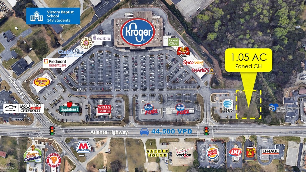 4719 Atlanta Hwy, Loganville, GA for lease - Building Photo - Image 1 of 4