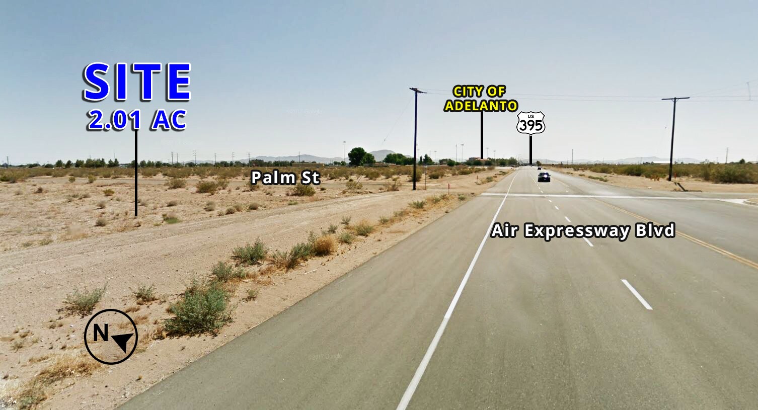 Air Expressway Blvd, Adelanto, CA 92301