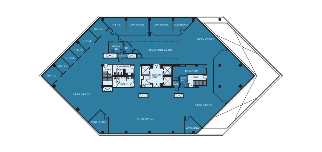 1450 Fashion Island Blvd, San Mateo, CA for lease Floor Plan- Image 1 of 1