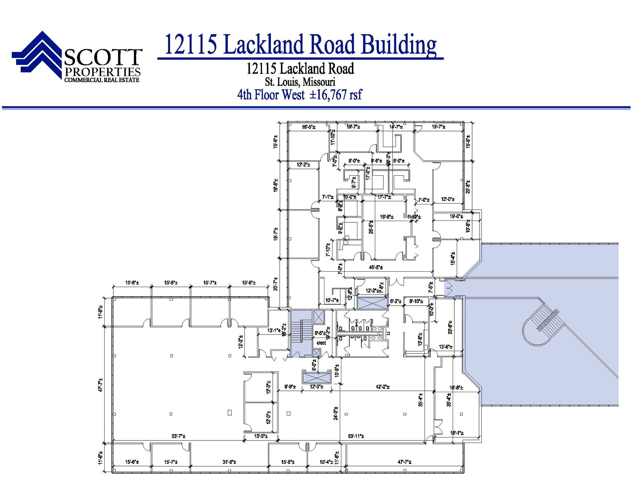 12115 Lackland Rd, Maryland Heights, MO for lease Floor Plan- Image 1 of 19