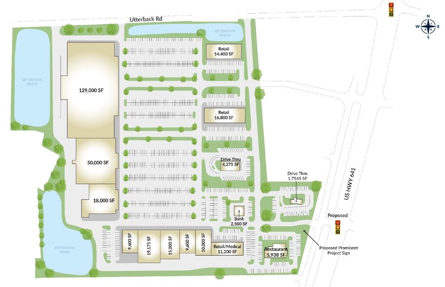 1700 12th -1, Murray, KY for sale - Site Plan - Image 1 of 1