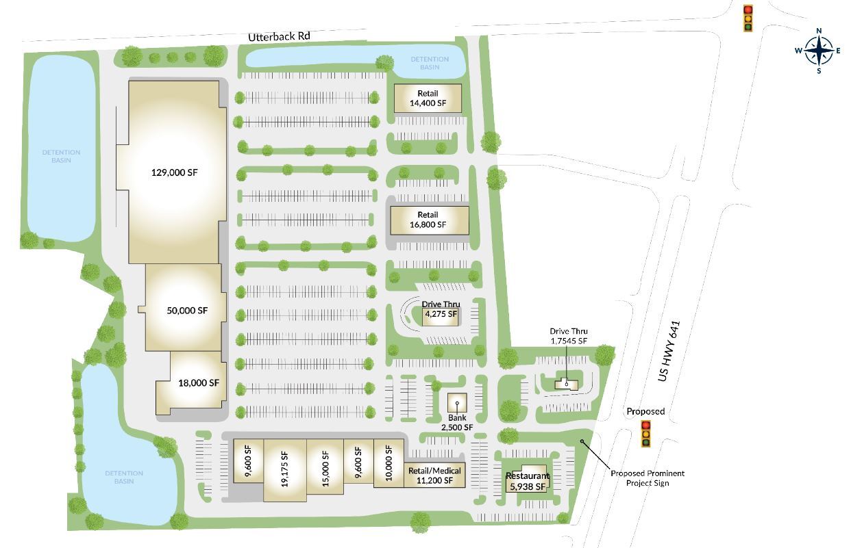 1700 12th -1, Murray, KY for sale Site Plan- Image 1 of 1