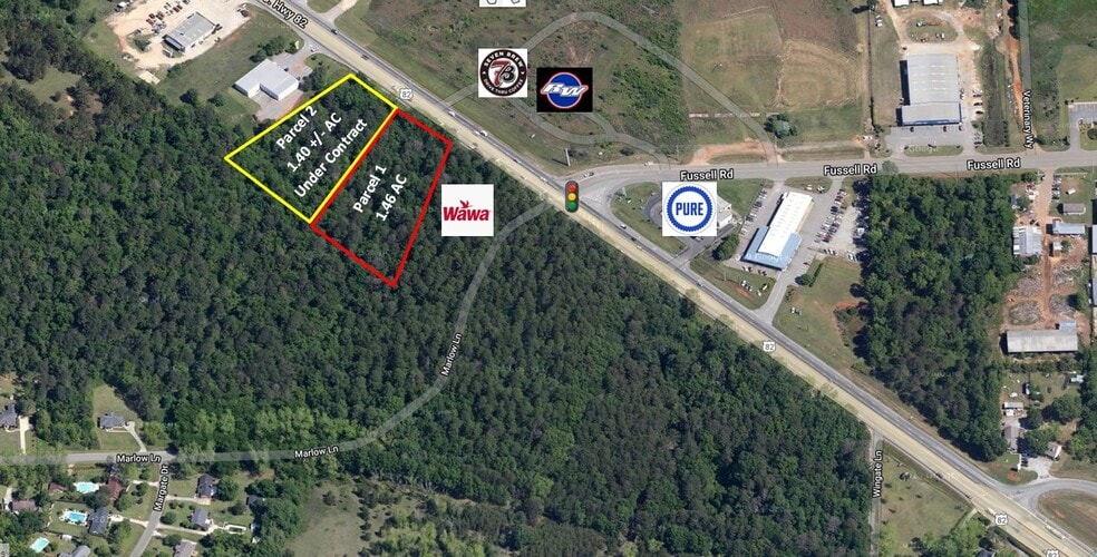 Hwy 82 and Fussell Road, Albany, GA for sale - Building Photo - Image 2 of 2