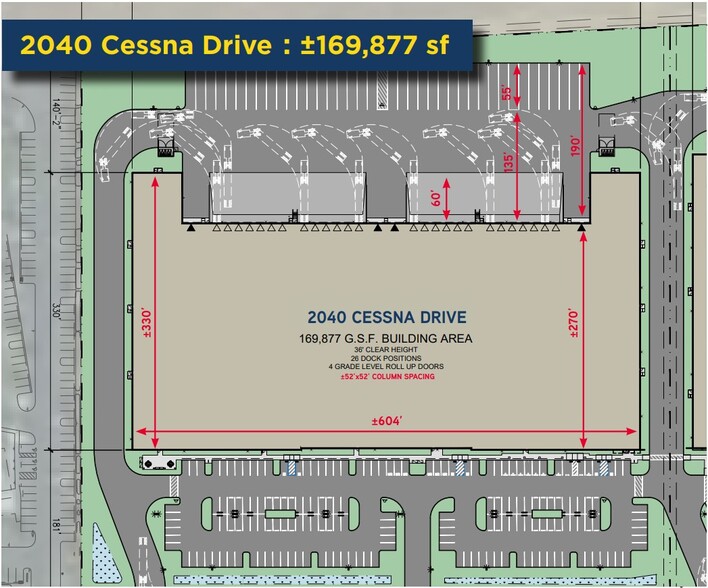 2040 Cessna Dr, Vacaville, CA for lease - Floor Plan - Image 2 of 5