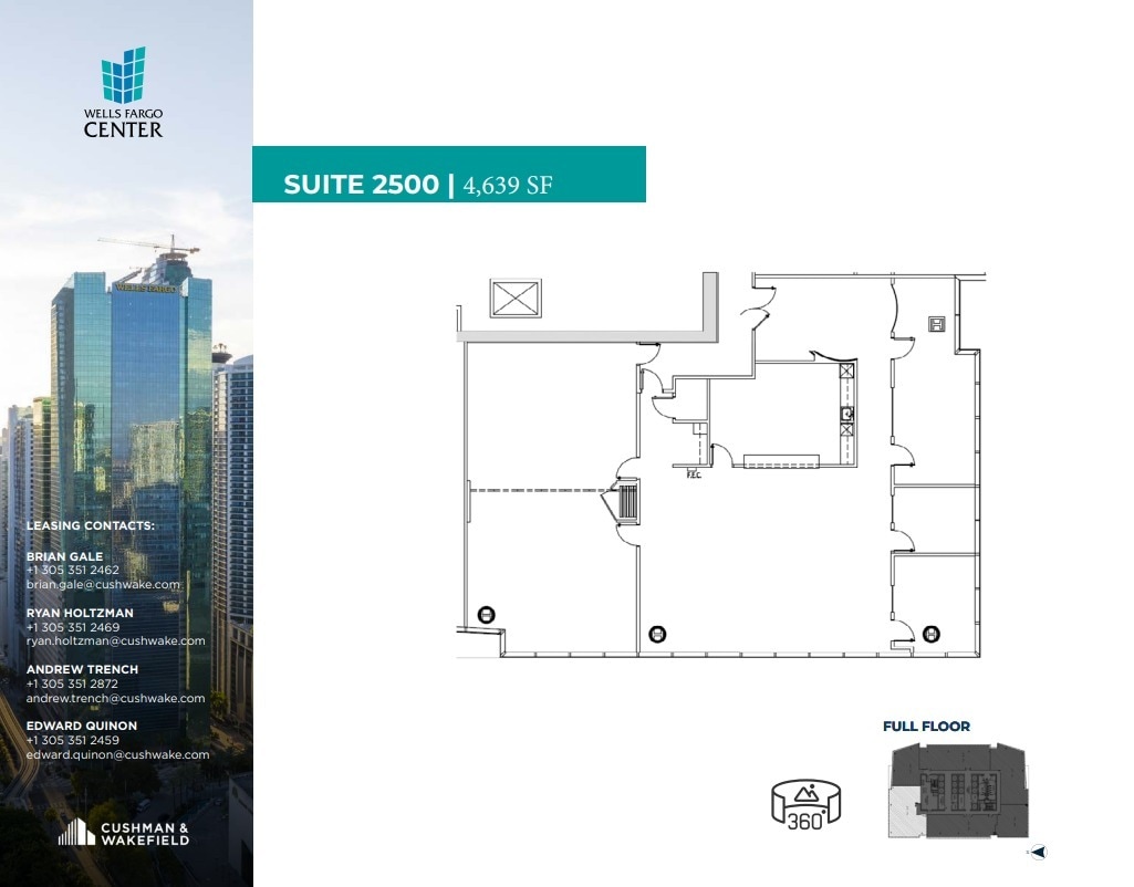 333 SE 2nd Ave, Miami, FL for lease Floor Plan- Image 1 of 1