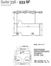 733 Bishop St, Honolulu, HI for lease Floor Plan- Image 1 of 1