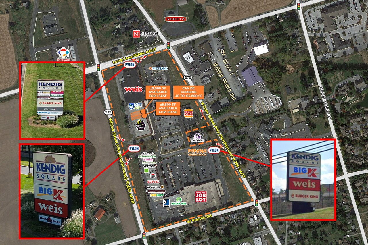 2600 Willow Street Pike N, Willow Street, PA 17584 Kendig Square