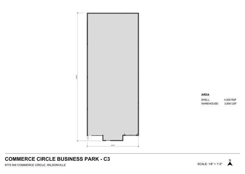 9775 SW Commerce Cir, Wilsonville, OR for lease - Site Plan - Image 1 of 9