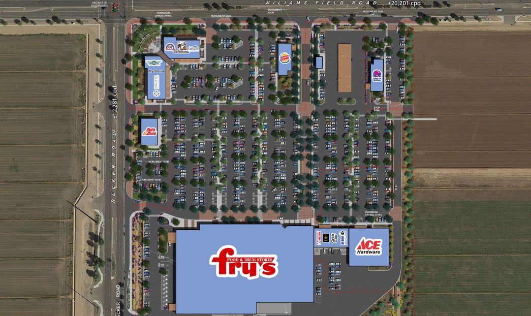 SEC Williams Field Rd & Recker Rd, Gilbert, AZ for sale Primary Photo- Image 1 of 1