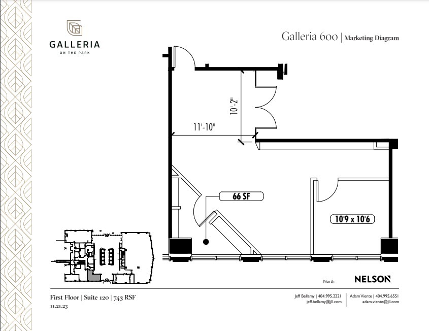 600 Galleria Pky SE, Atlanta, GA for lease Floor Plan- Image 1 of 1