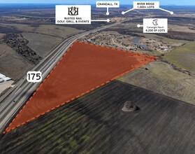 Hwy 175, Crandall, TX - aerial  map view - Image1