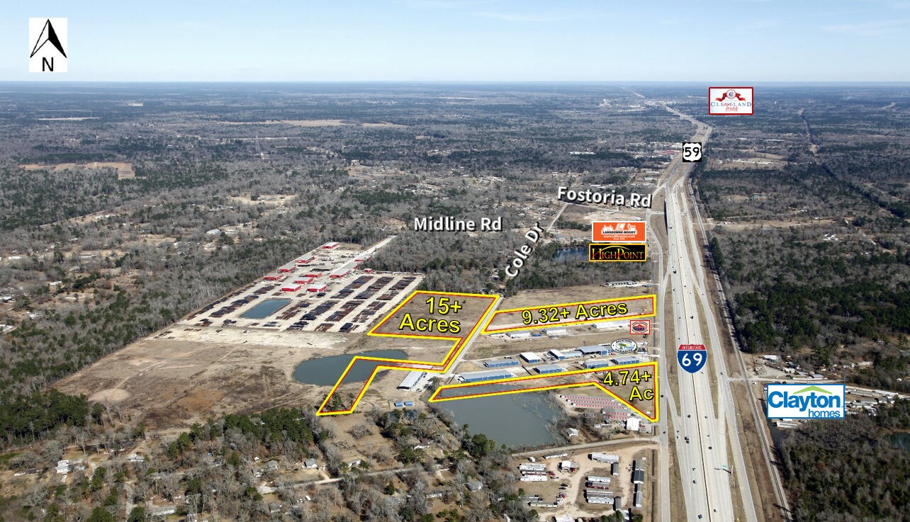 000 Hwy 59 & Cole Dr, Splendora, TX for sale Aerial- Image 1 of 1