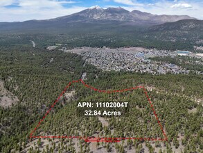 2251 Kramer St, Flagstaff, AZ - AERIAL  map view - Image1
