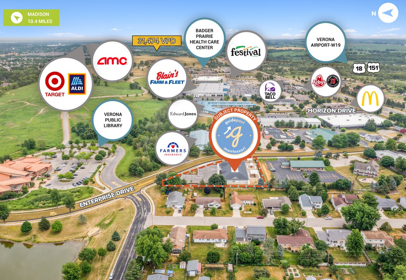 240 Enterprise Dr, Verona, WI 53593 Guidepost Montessori