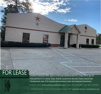 More details for 945 Sgt. Ed Holcombe Blvd S, Conroe, TX - Office for Lease