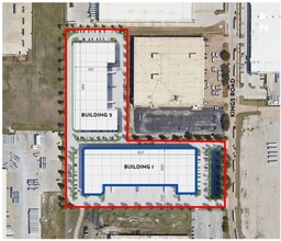 1619 Kings Rd, Garland, TX - aerial  map view