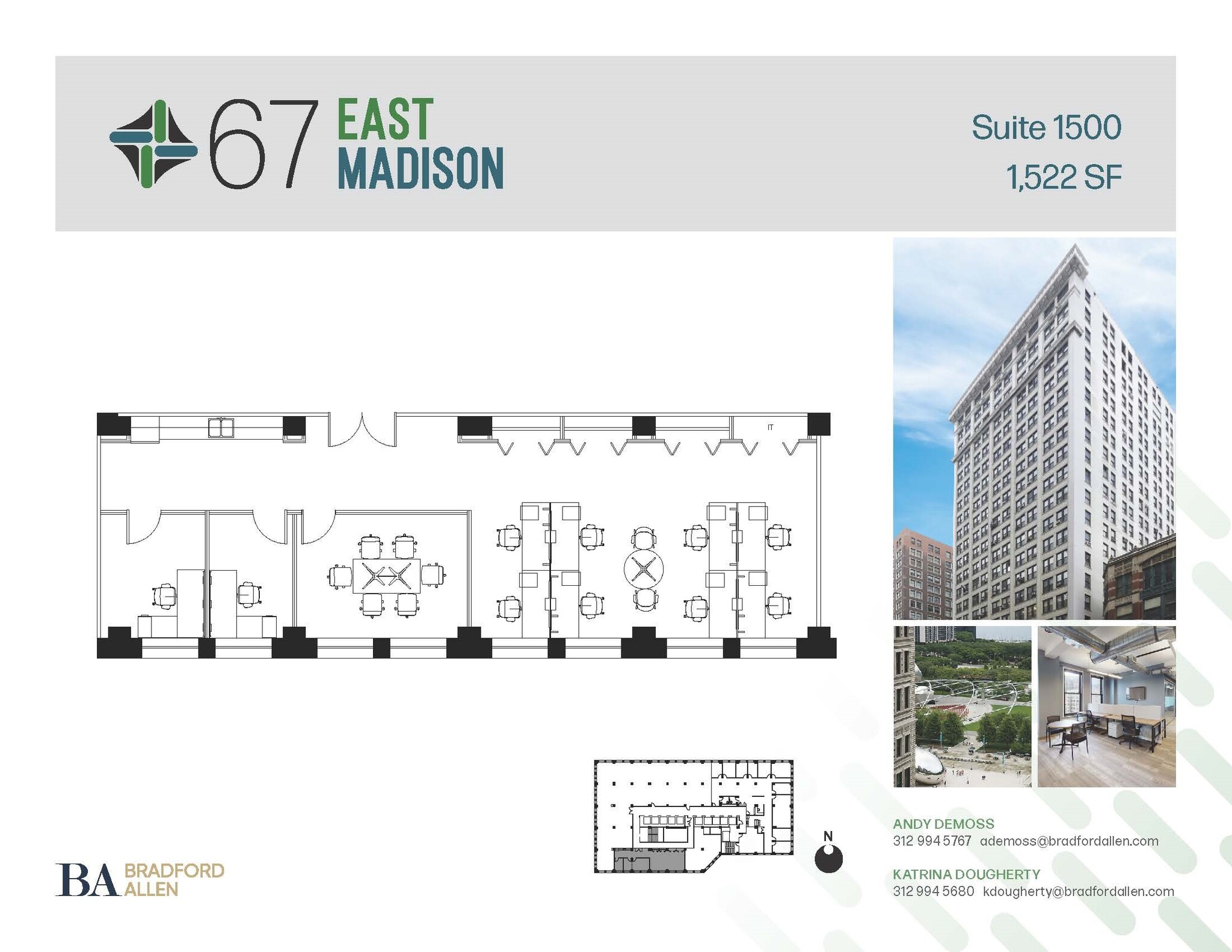 67 E Madison St, Chicago, IL for lease Floor Plan- Image 1 of 7