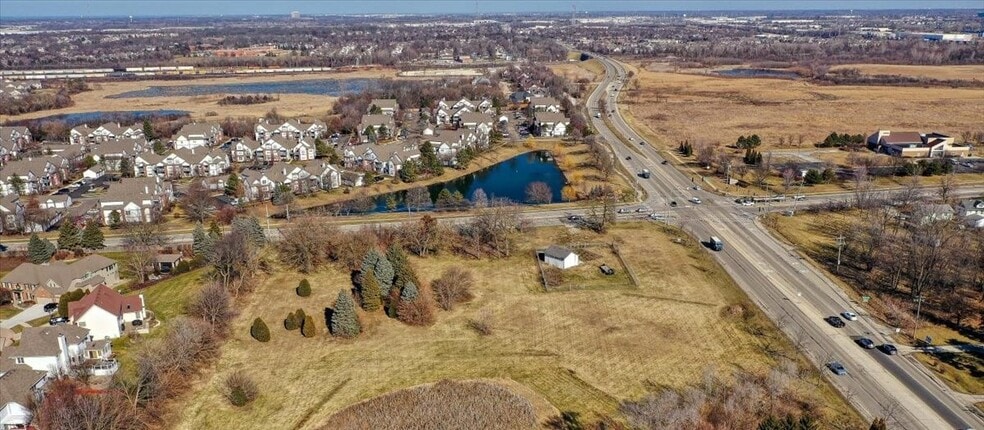 SWC Eola & Liberty Rd, Aurora, IL for sale - Aerial - Image 2 of 5