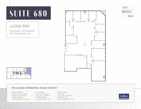 330 N brand Blvd, Glendale, CA for lease Floor Plan- Image 1 of 1