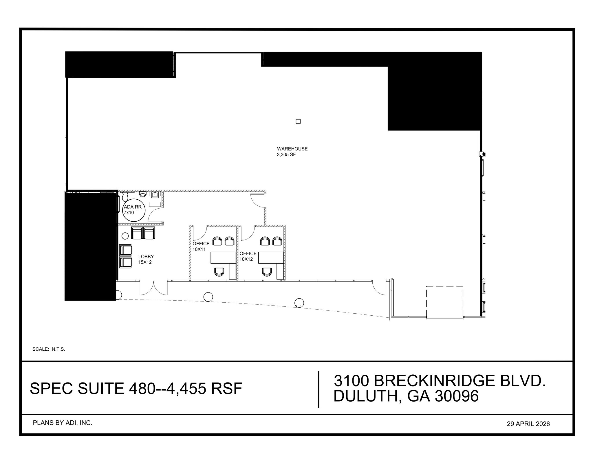3100 Breckinridge Blvd, Duluth, GA for lease Site Plan- Image 1 of 1