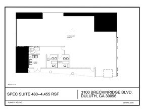 3100 Breckinridge Blvd, Duluth, GA for lease Site Plan- Image 1 of 1