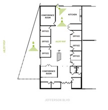 10381-10395 Jefferson Blvd, Culver City, CA for lease Floor Plan- Image 1 of 2