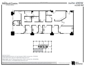 2001 Santa Monica Blvd, Santa Monica, CA for lease Floor Plan- Image 1 of 2